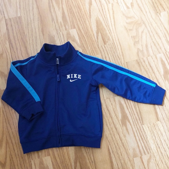 Nike Track Jacket - Blue (24mo) - Picture 3 of 5